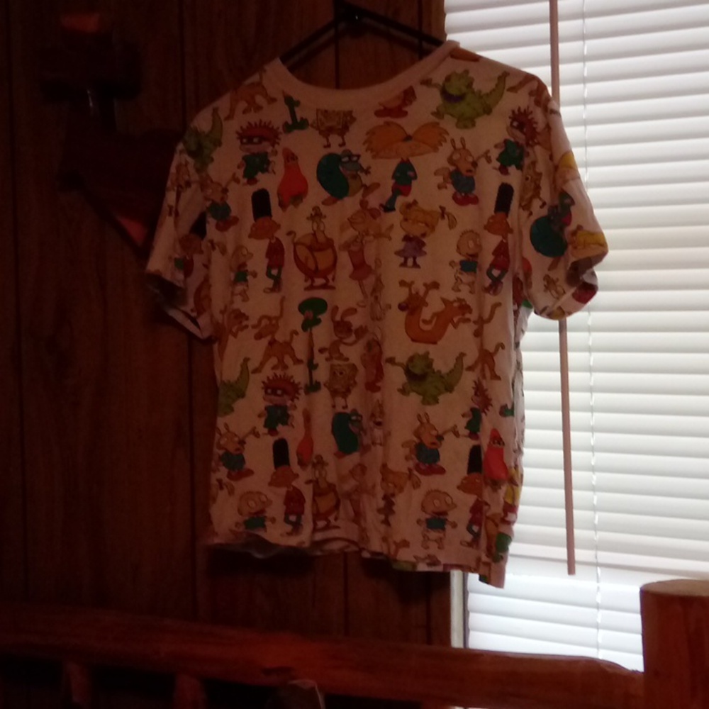 Nickelodeon large character t-shirt white base